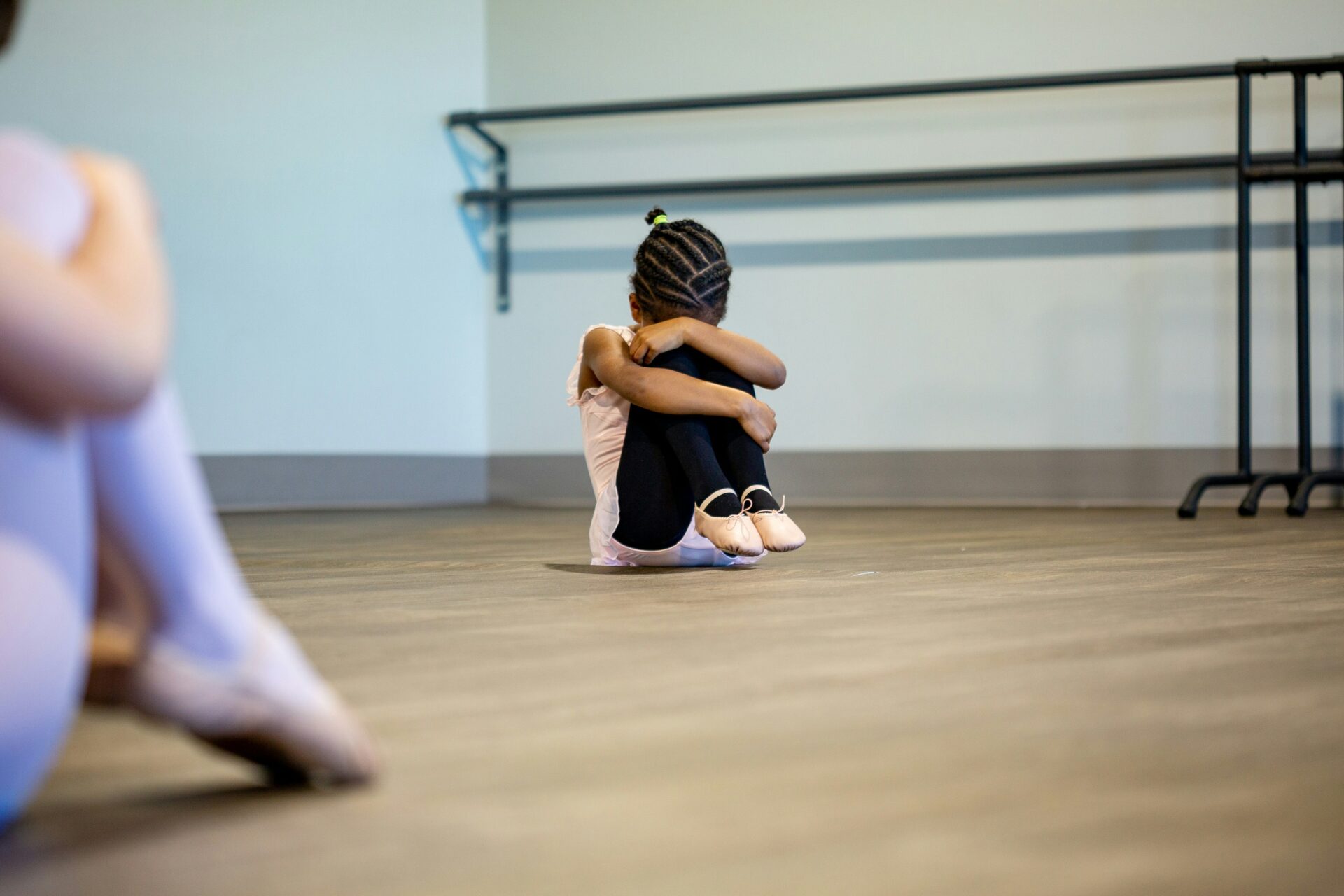 Child reflecting on failure